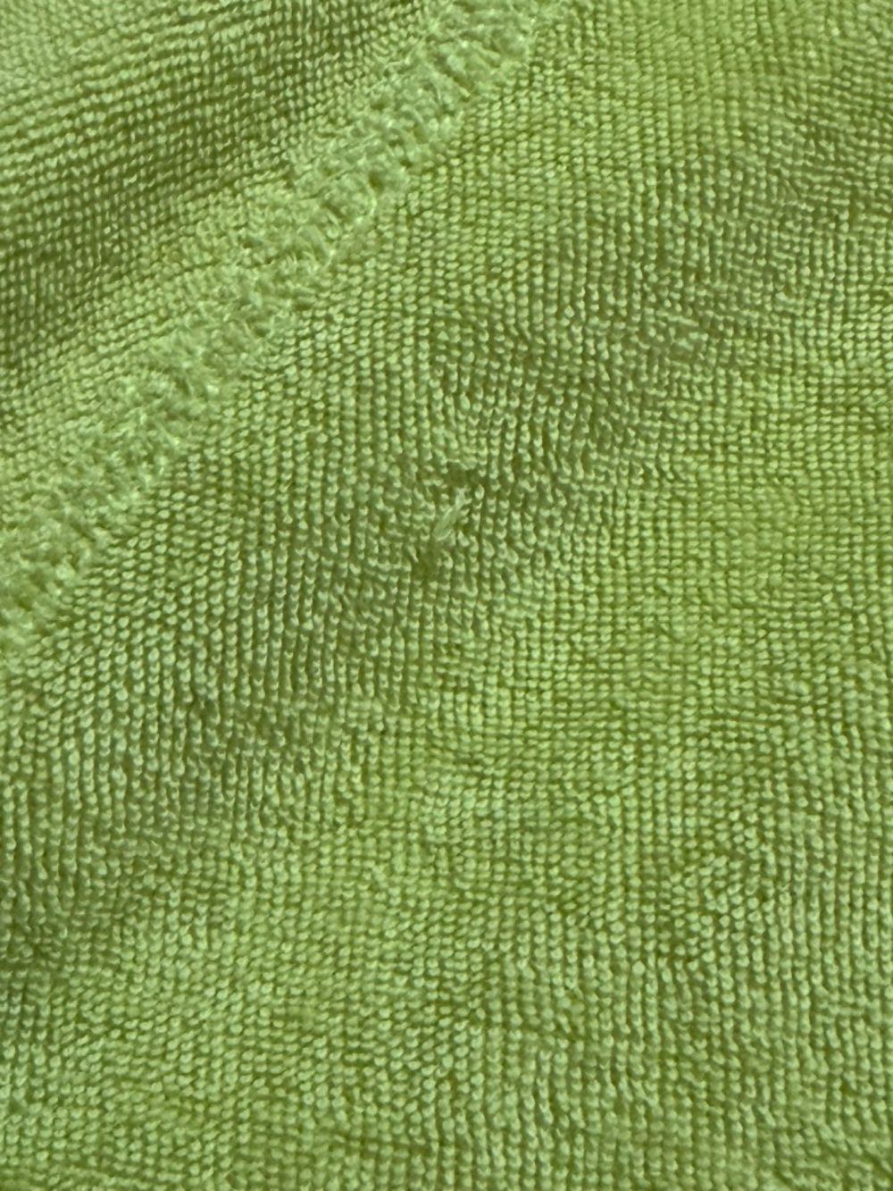 Neon Green Crewneck Jumper Sweatshirt Medium Tall Y2K Sporty Athleisure Dopamine - Picture 8 of 13